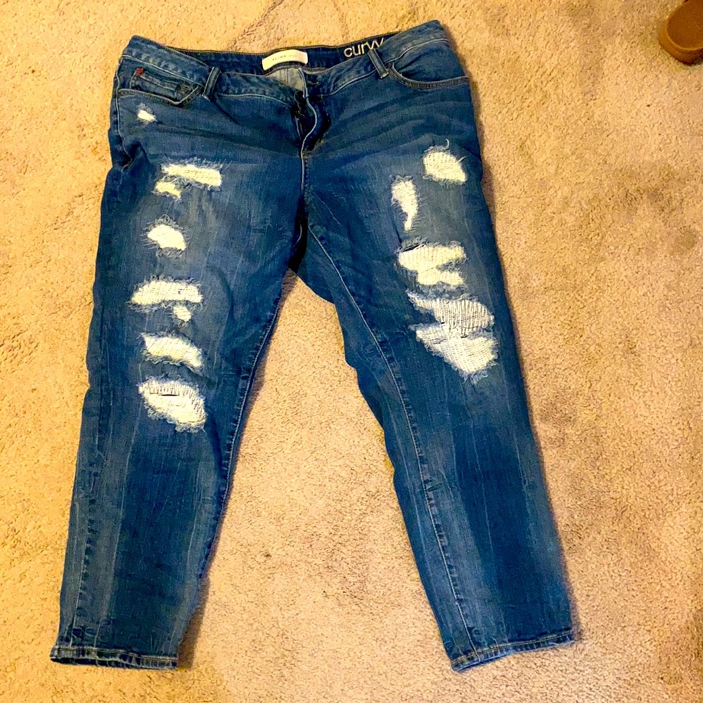Slink sz 16 stretch jeans CURVY FIT